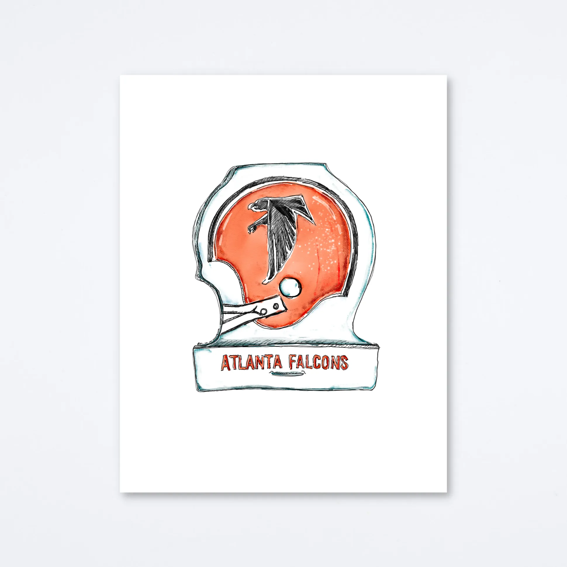Atlanta Falcons Art Print