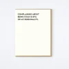Being Cold Card
