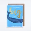 Birthday Whale Card