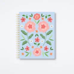 Breezy Blooms Notebook