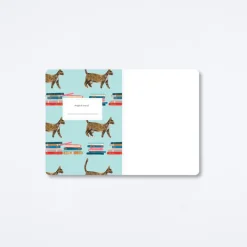 Cats And Stacks Pocket Journal