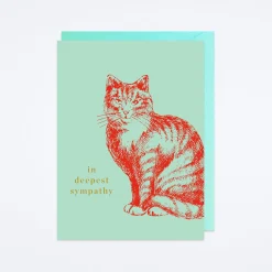Cat Sympathy Card