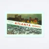 City Split Greetings from Atlanta Postcard