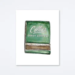 Collier Candy Company Art Print