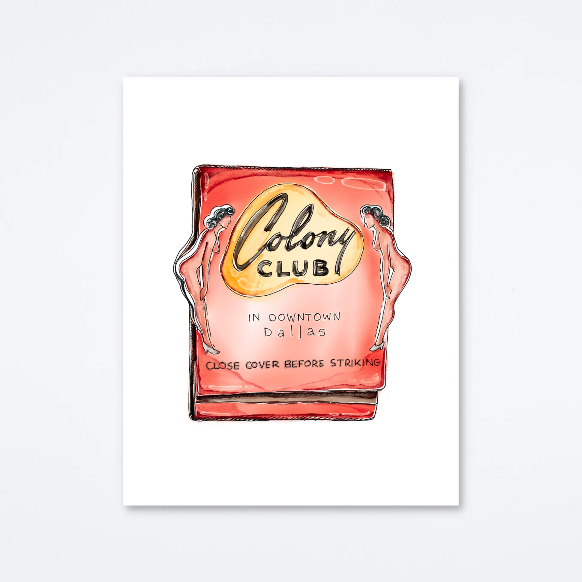 Colony Club Art Print