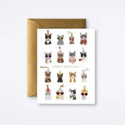Cool Cats Birthday Card
