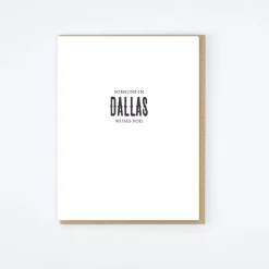 Dallas Misses Card