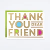 Dear Friend Thank You Card