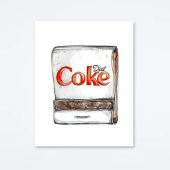 Diet Coke Art Print