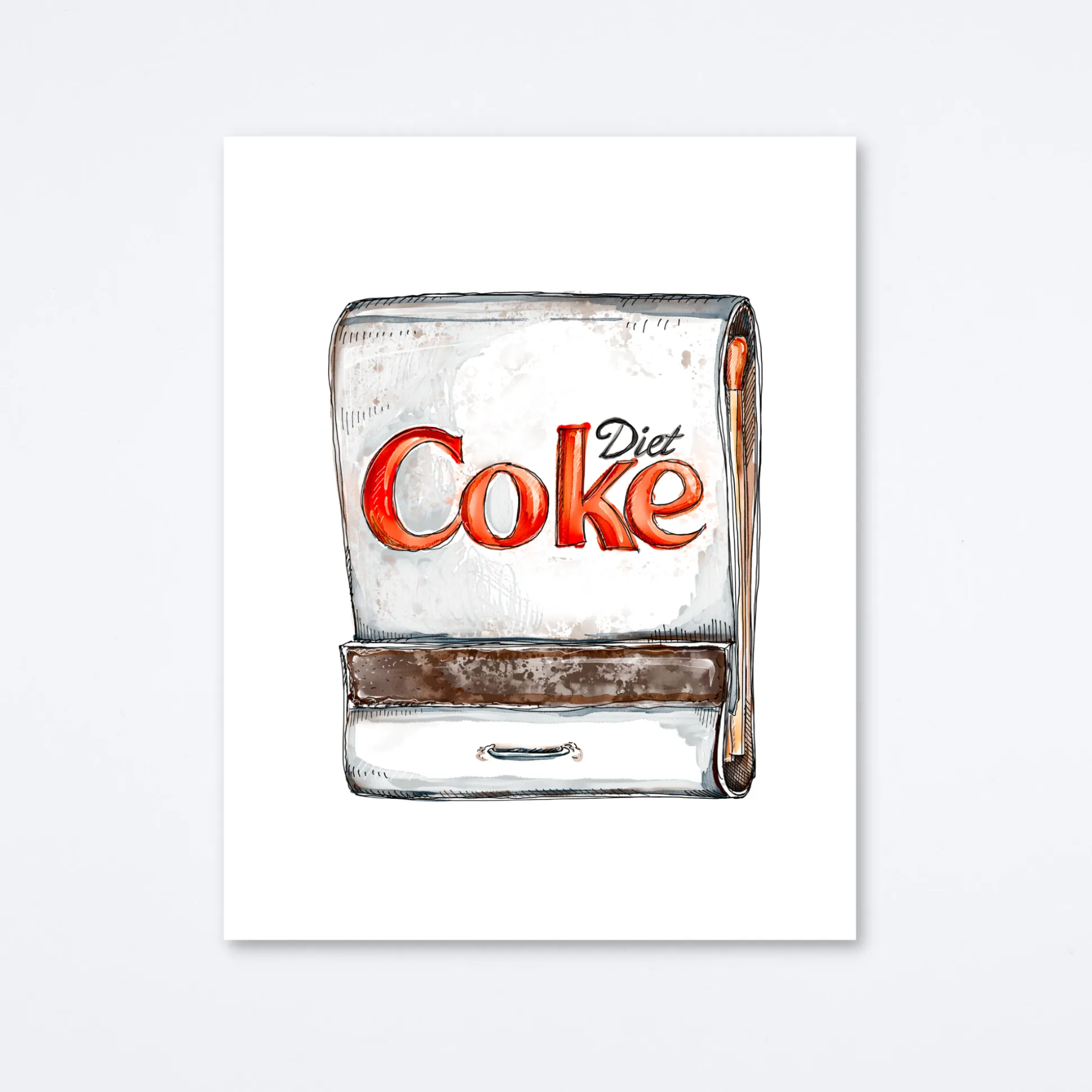 Diet Coke Art Print