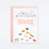 Doggies in Heaven Card