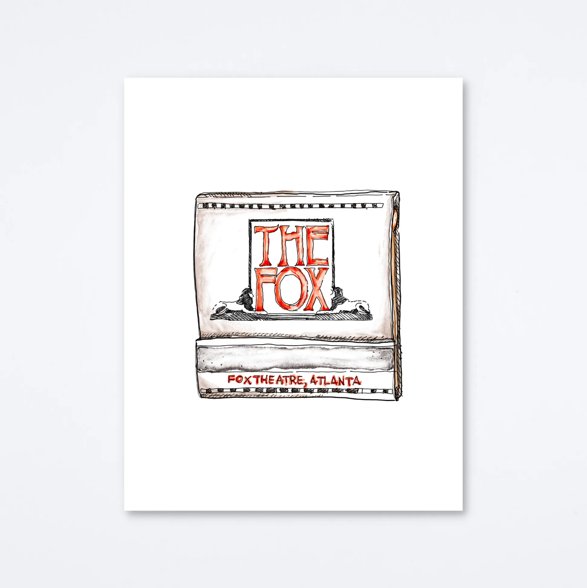 Fox Theatre Art Print