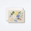 Garden Party Blue Thank You Card