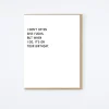 Give Fucks Card