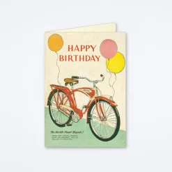 Happy Birthday Bicycle Card