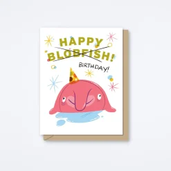 Happy Blobfish Card