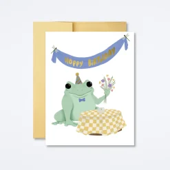 Hoppy Birthday Card