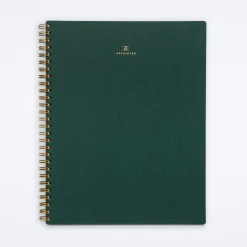 Hunter Green Lined Notebook