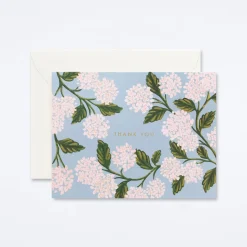 Hydrangea Thank You Card
