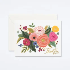 Juliet Rose Thank You Card