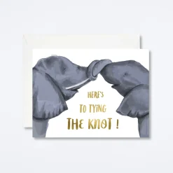 Knotty Elephants Card