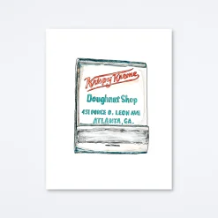 Krispy Kreme ATL Art Print