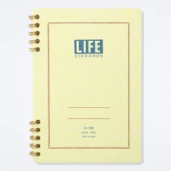 Life Cinnamon Ringed B6 Notebook