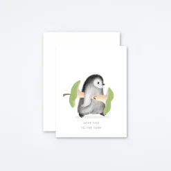Love You To The Core Card