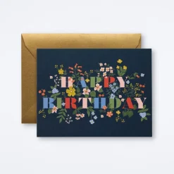 Mayfair Birthday Card