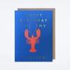 My Lobster Birthday Card