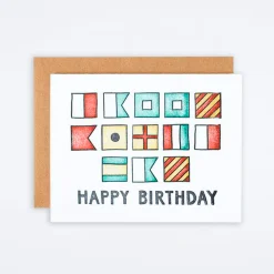 Nautical Birthday Card