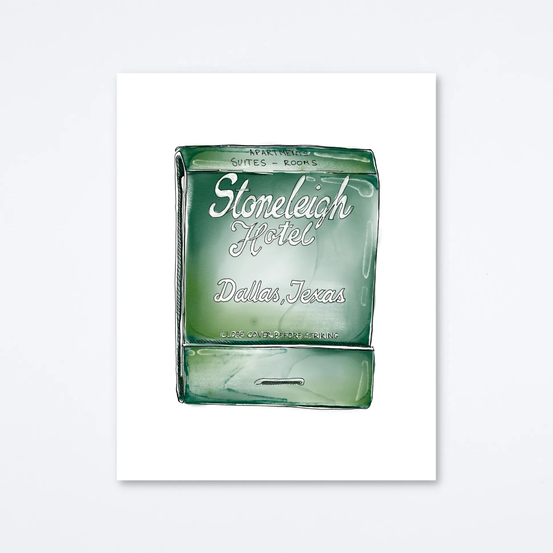Stoneleigh Hotel Art Print
