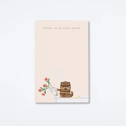 Things I Need To Do Right Meow Notepad
