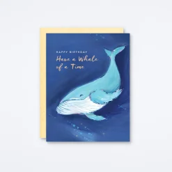 Whale of A Time Card