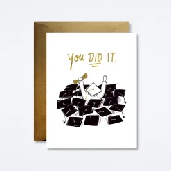 You Did It! Graduation Card