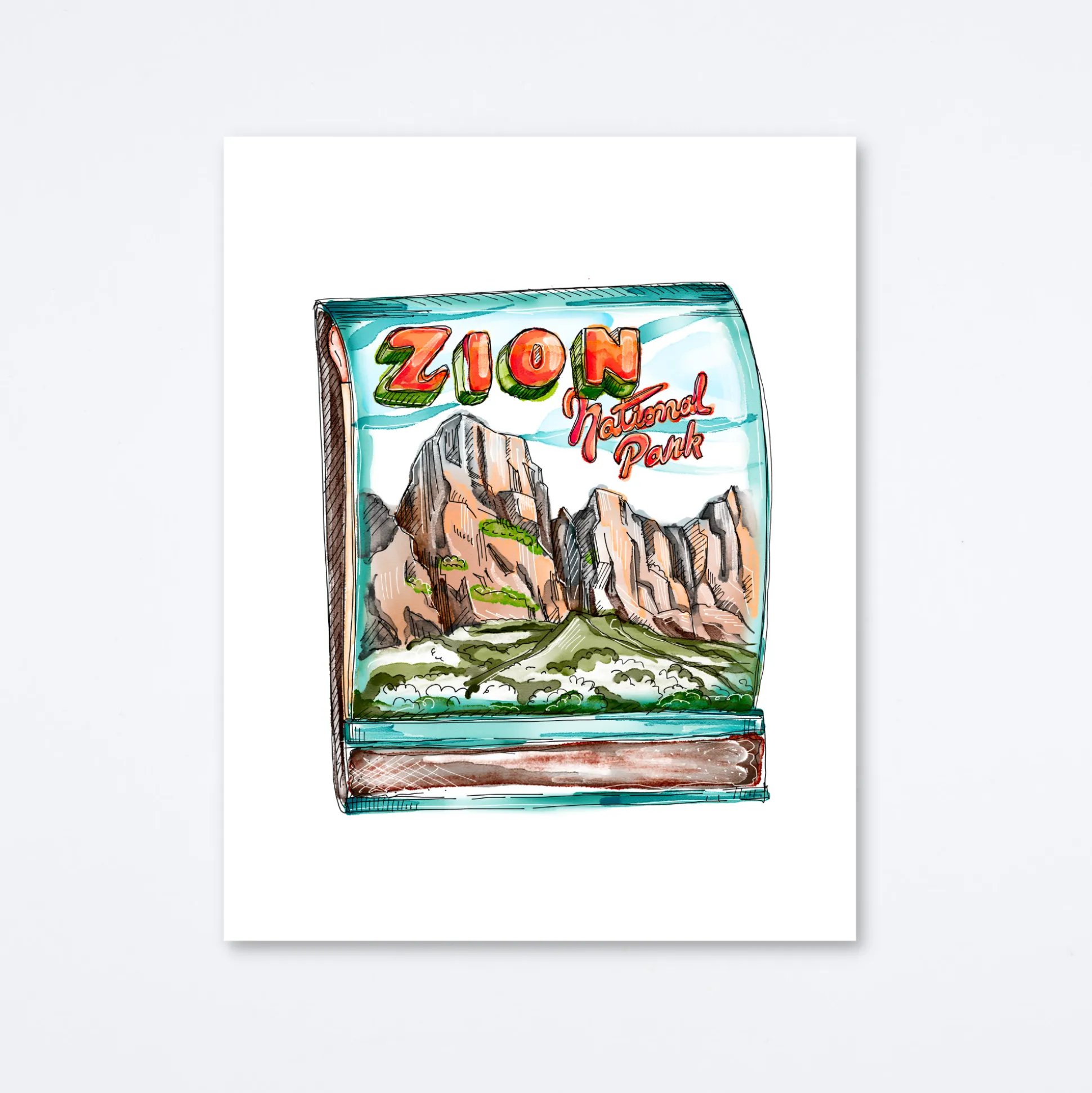 Zion Art Print